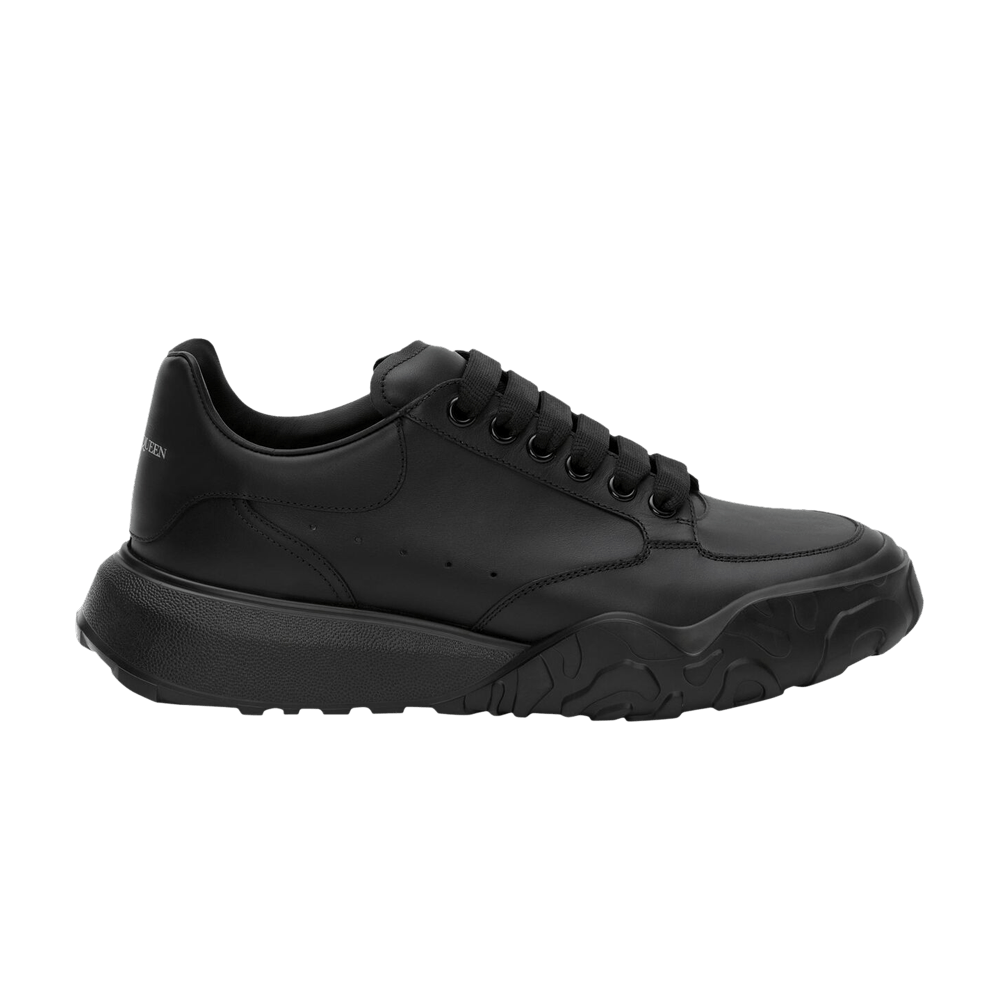 Alexander McQueen Oversized Court Trainer 'Triple Black' фото